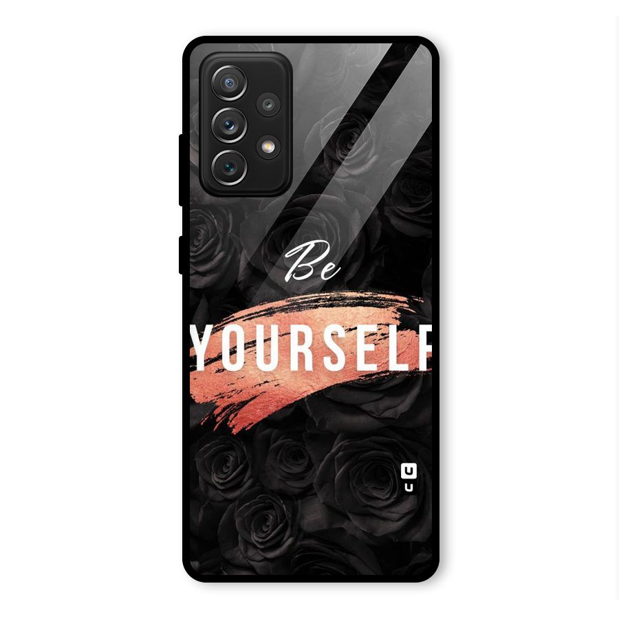 Yourself Shade Glass Back Case for Galaxy A72