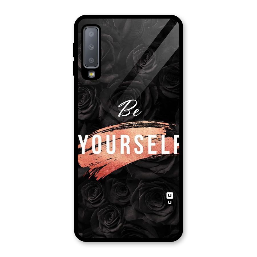 Yourself Shade Glass Back Case for Galaxy A7 (2018)