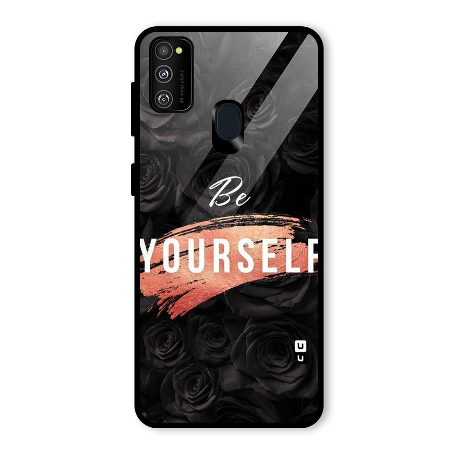Yourself Shade Glass Back Case for Galaxy M21
