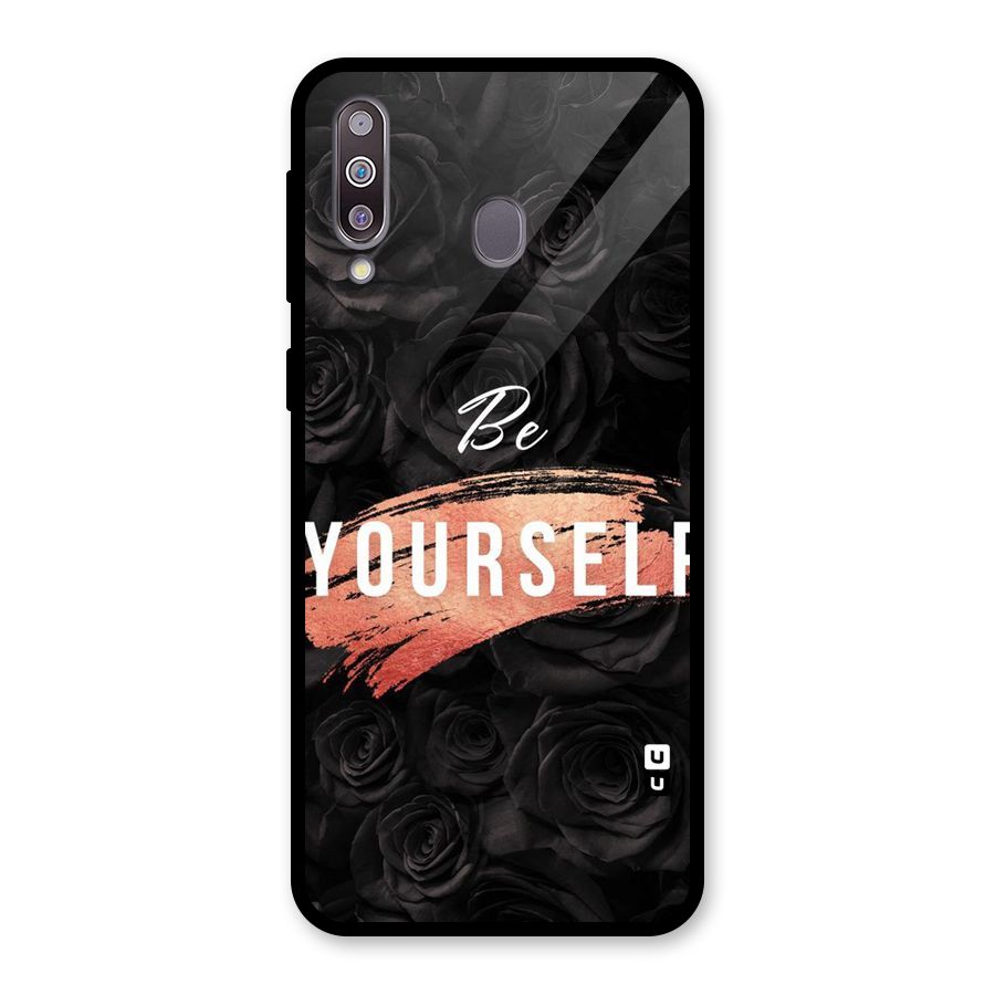 Yourself Shade Glass Back Case for Galaxy M30