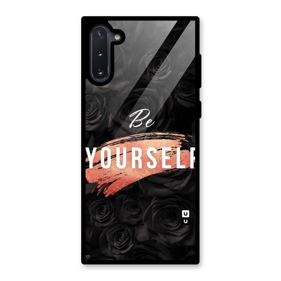 Yourself Shade Glass Back Case for Galaxy Note 10