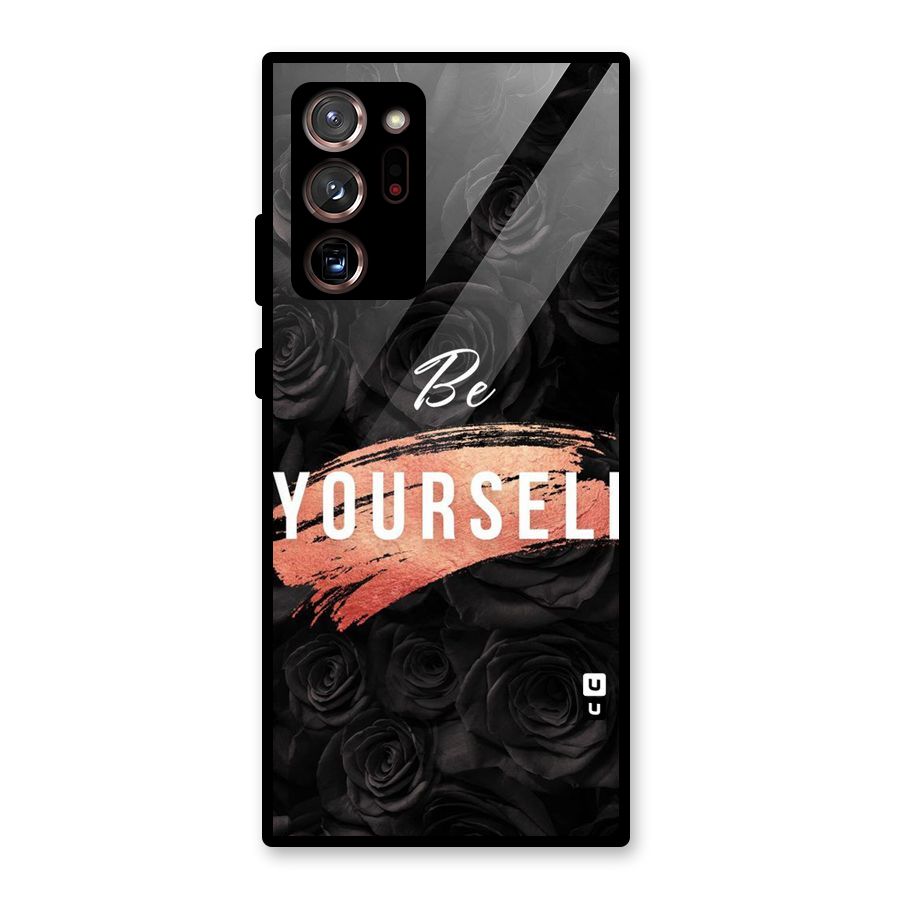 Yourself Shade Glass Back Case for Galaxy Note 20 Ultra