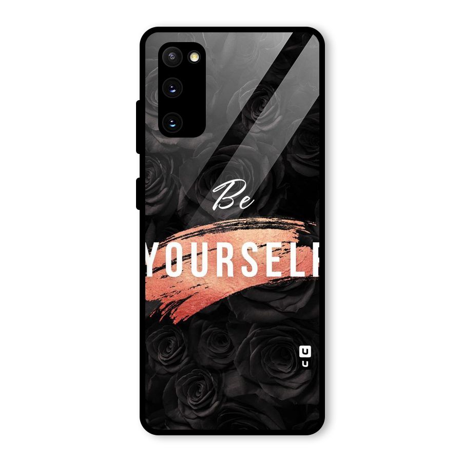 Yourself Shade Glass Back Case for Galaxy S20 FE