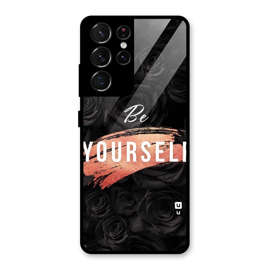 Yourself Shade Glass Back Case for Galaxy S21 Ultra 5G