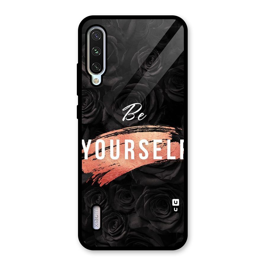 Yourself Shade Glass Back Case for Mi A3