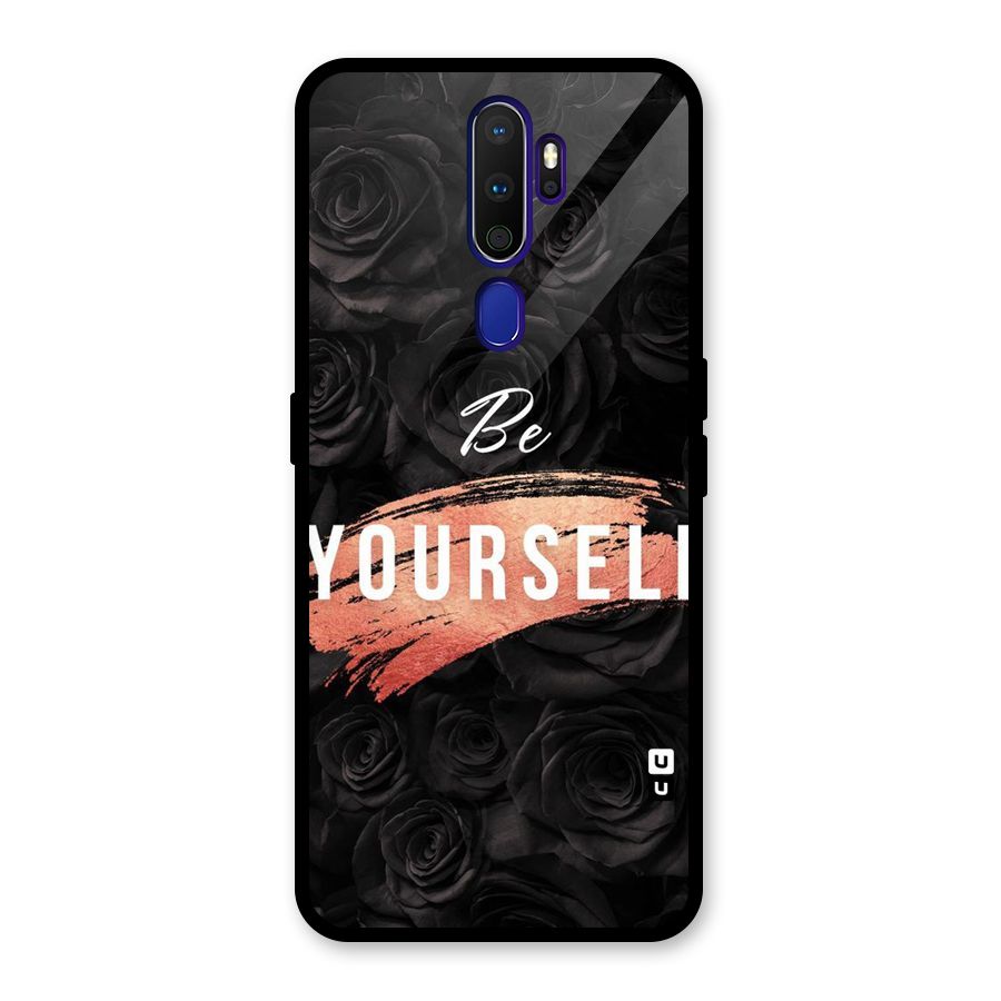 Yourself Shade Glass Back Case for Oppo A9 (2020)