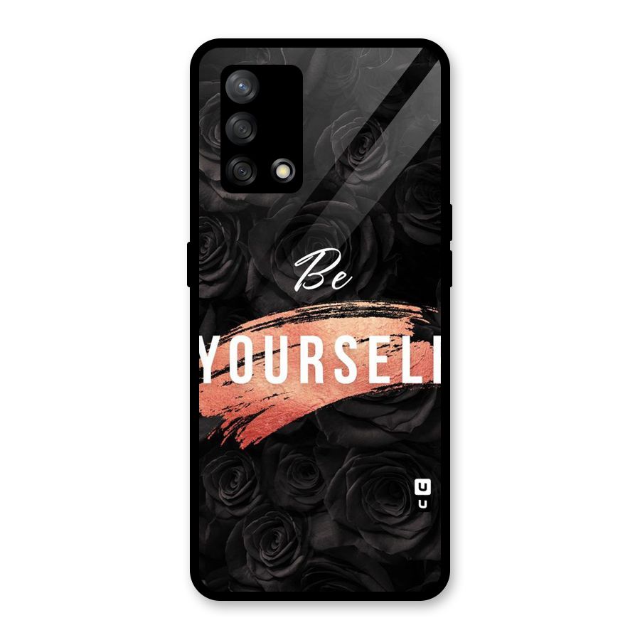 Yourself Shade Glass Back Case for Oppo F19
