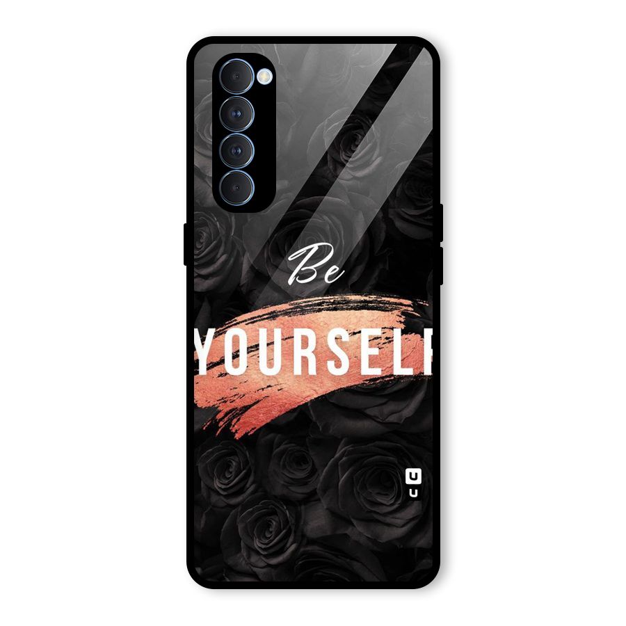Yourself Shade Glass Back Case for Oppo Reno4 Pro
