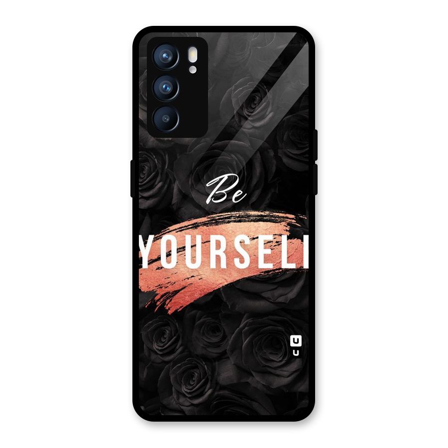 Yourself Shade Glass Back Case for Oppo Reno6 5G