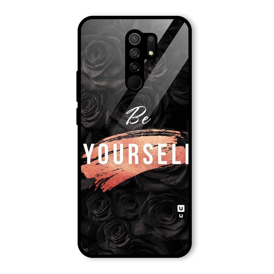 Yourself Shade Glass Back Case for Poco M2