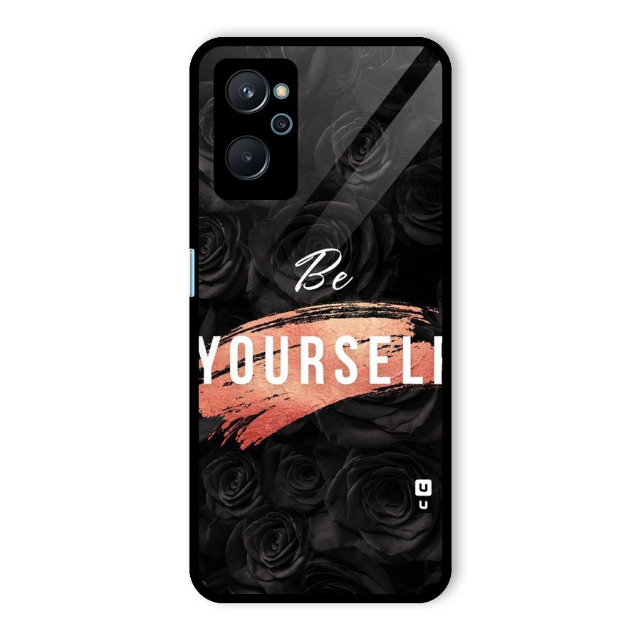 Yourself Shade Glass Back Case for Realme 9i