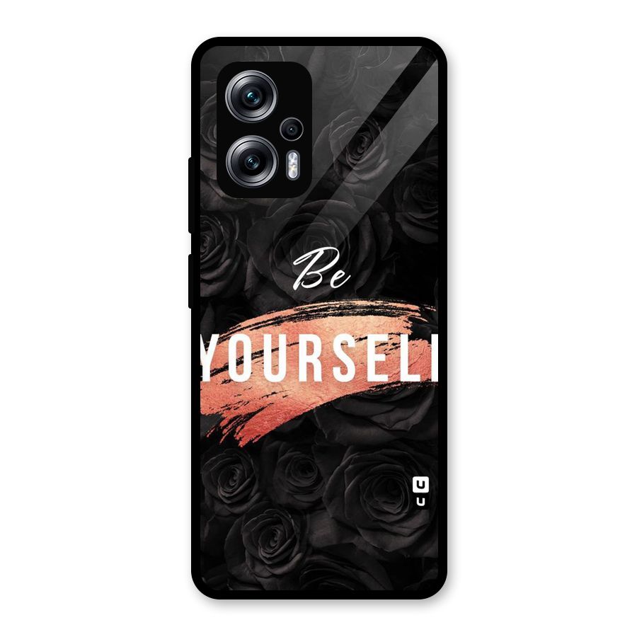 Yourself Shade Glass Back Case for Redmi K50i