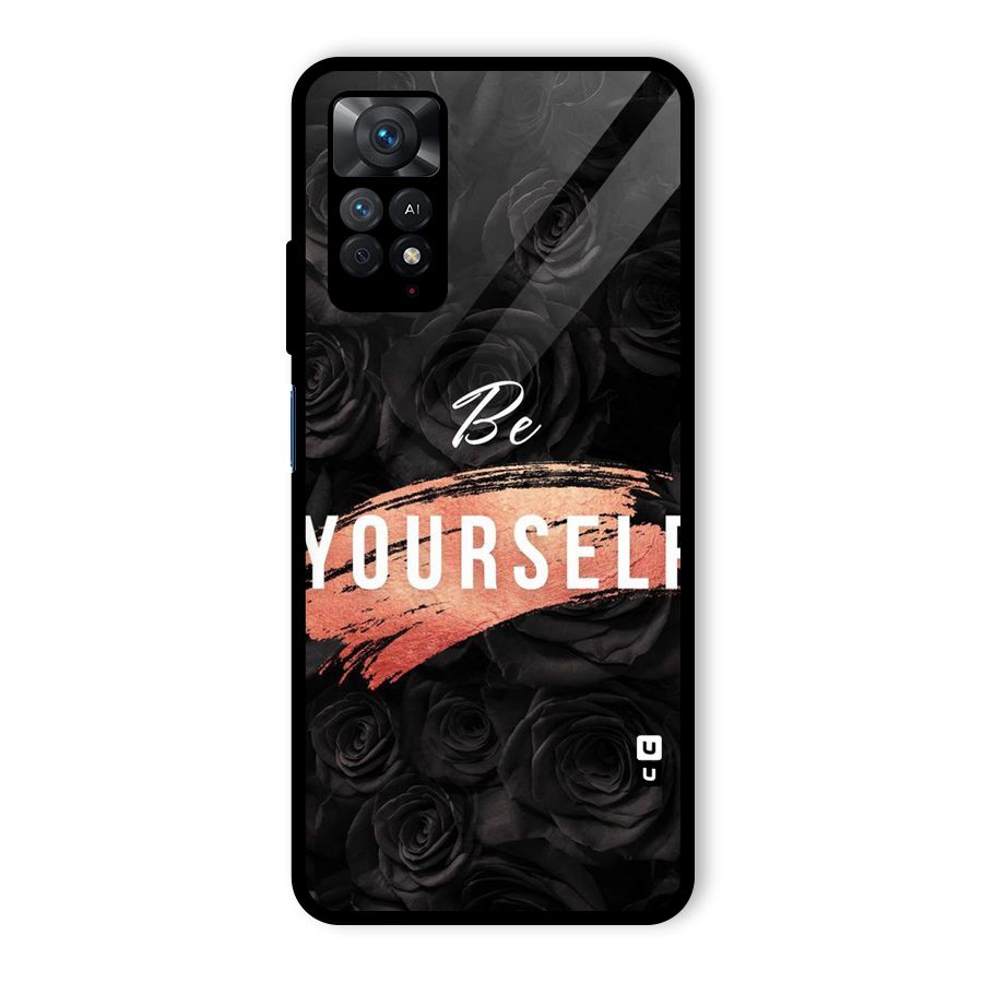 Yourself Shade Glass Back Case for Redmi Note 11 Pro