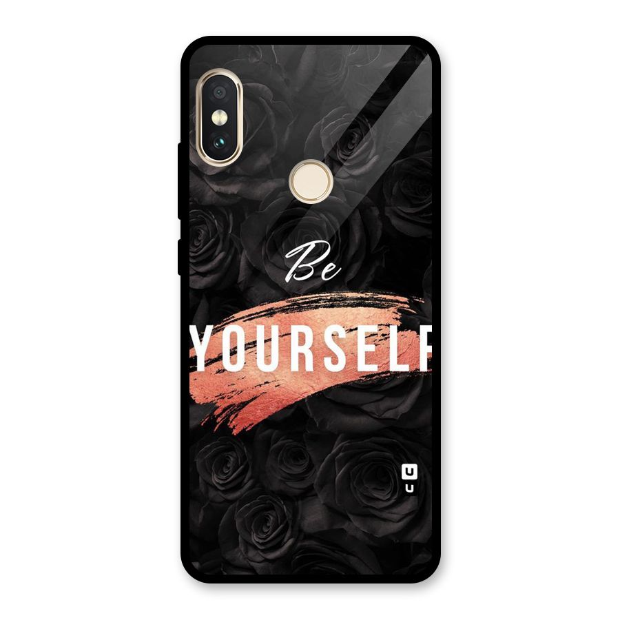 Yourself Shade Glass Back Case for Redmi Note 5 Pro