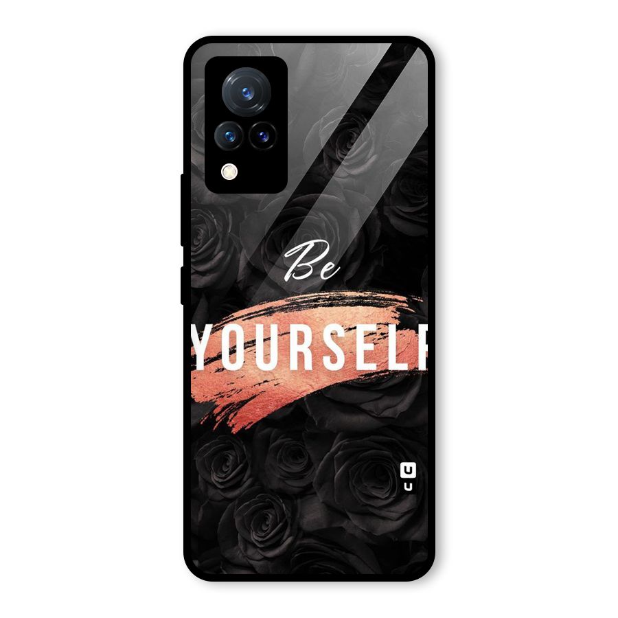 Yourself Shade Glass Back Case for Vivo V21 5G