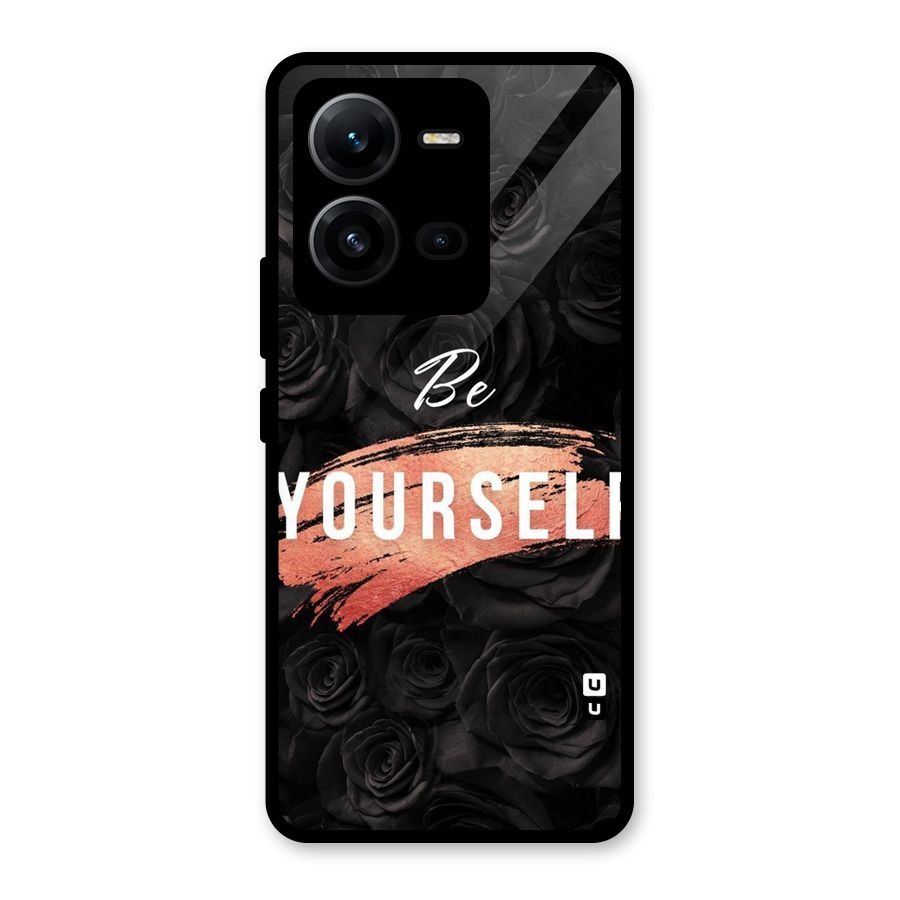 Yourself Shade Glass Back Case for Vivo V25