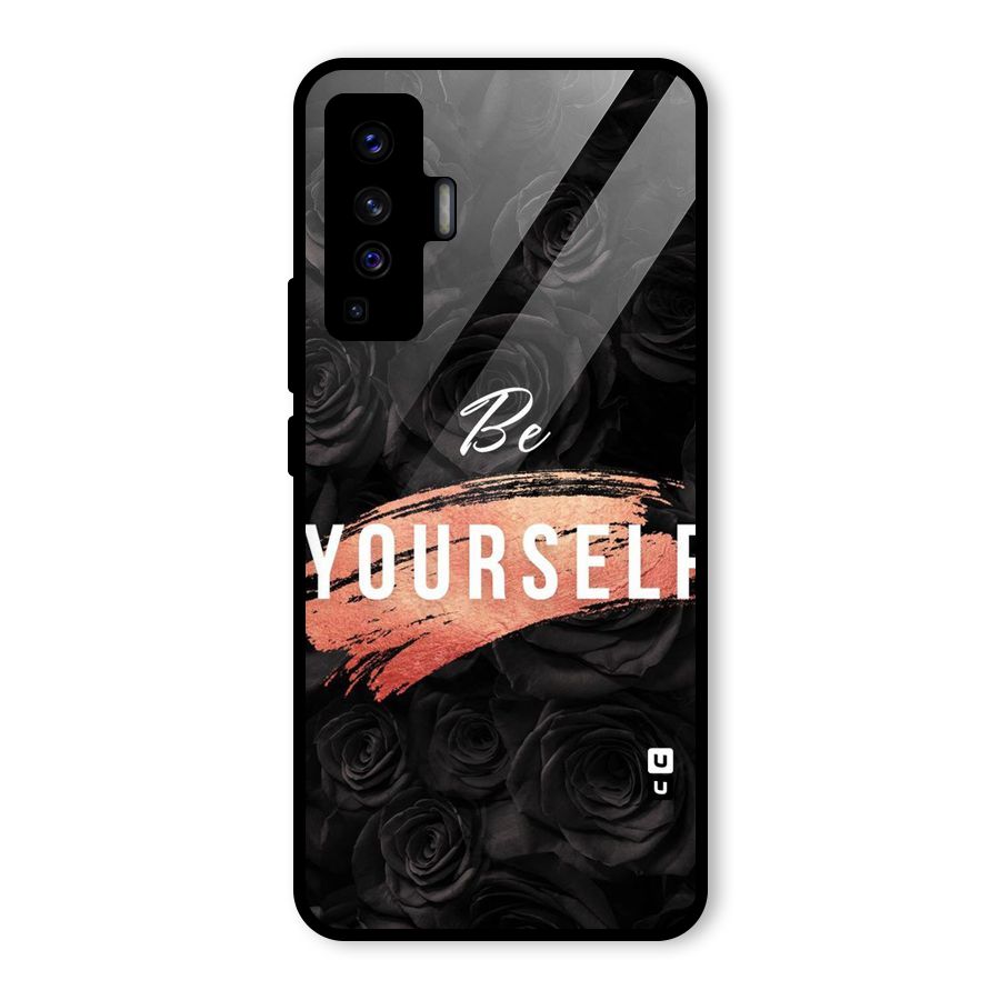 Yourself Shade Glass Back Case for Vivo X50