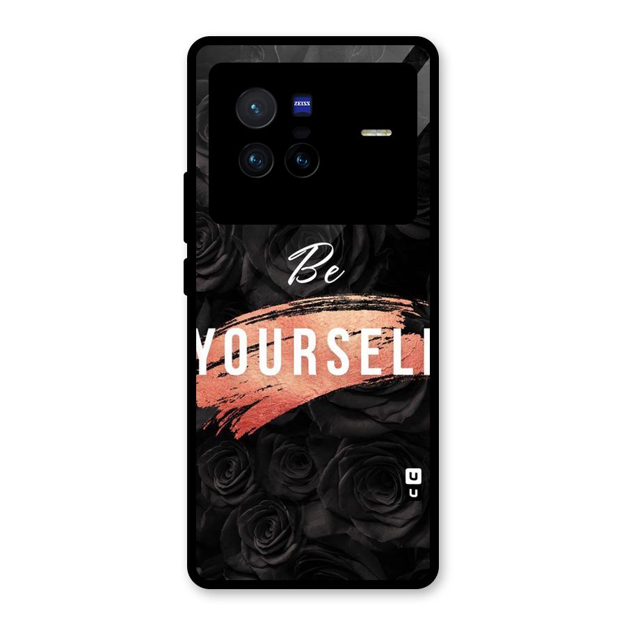 Yourself Shade Glass Back Case for Vivo X80