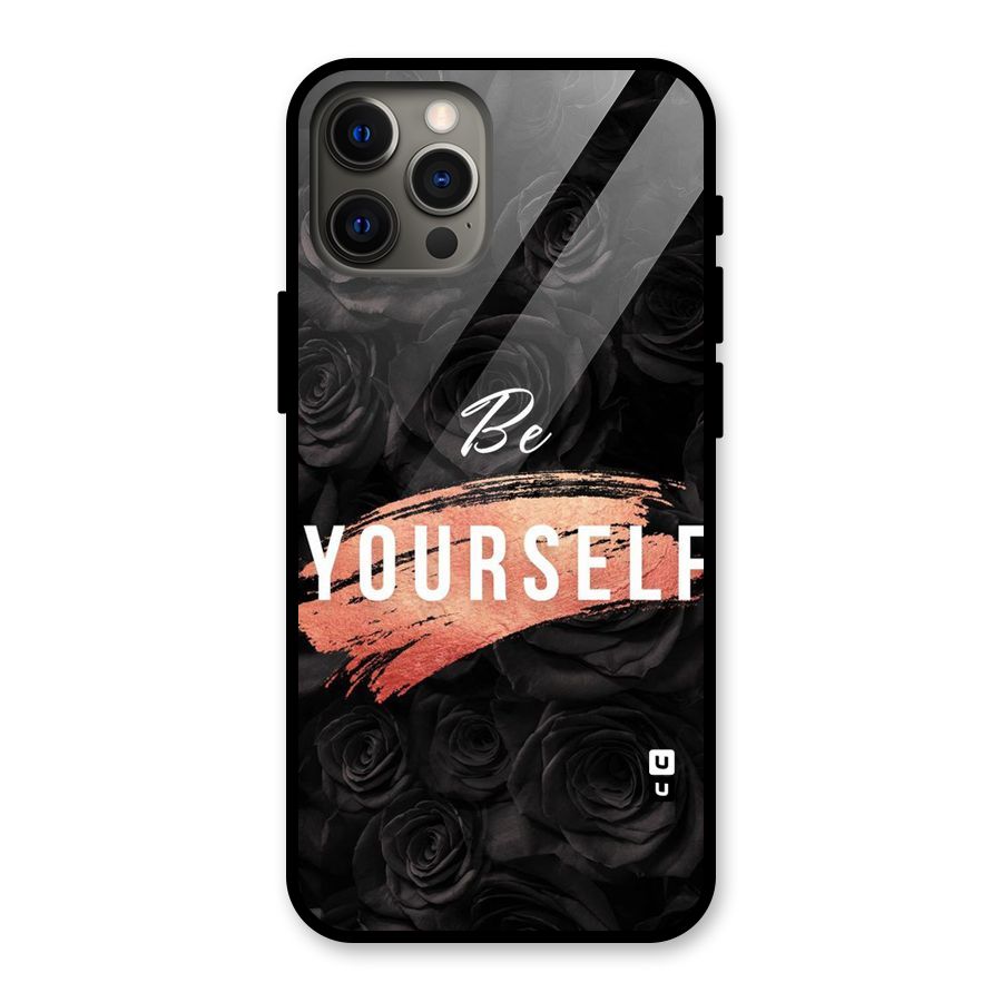 Yourself Shade Glass Back Case for iPhone 12 Pro Max