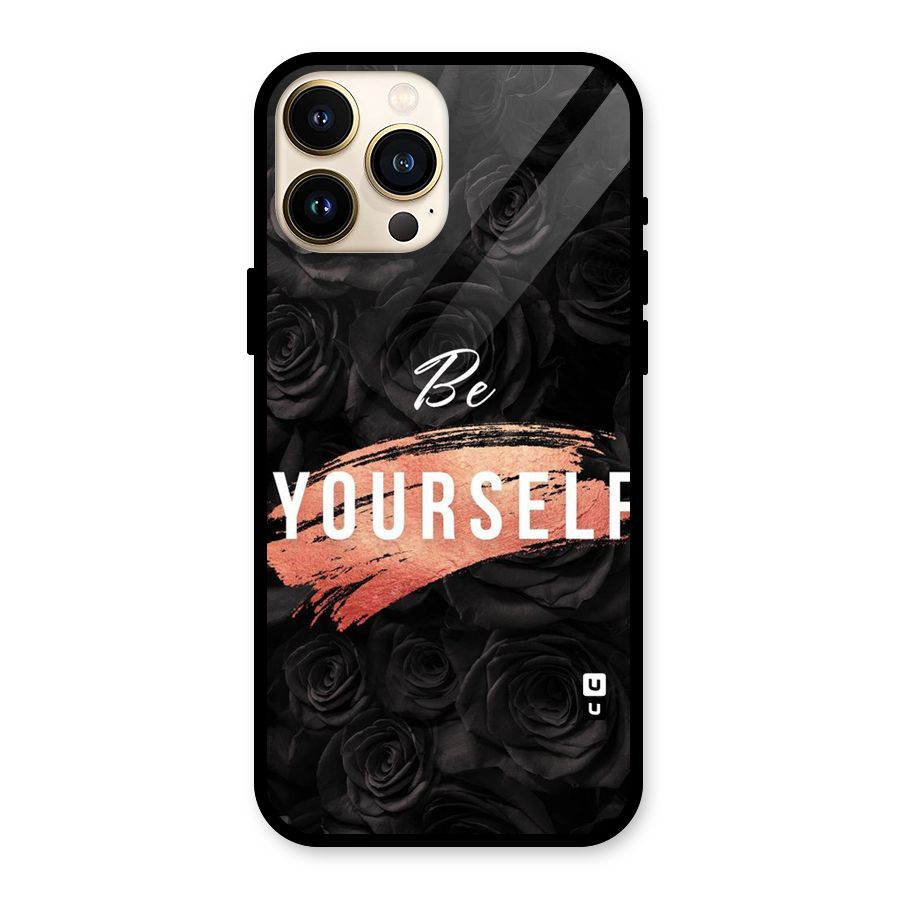 Yourself Shade Glass Back Case for iPhone 13 Pro Max