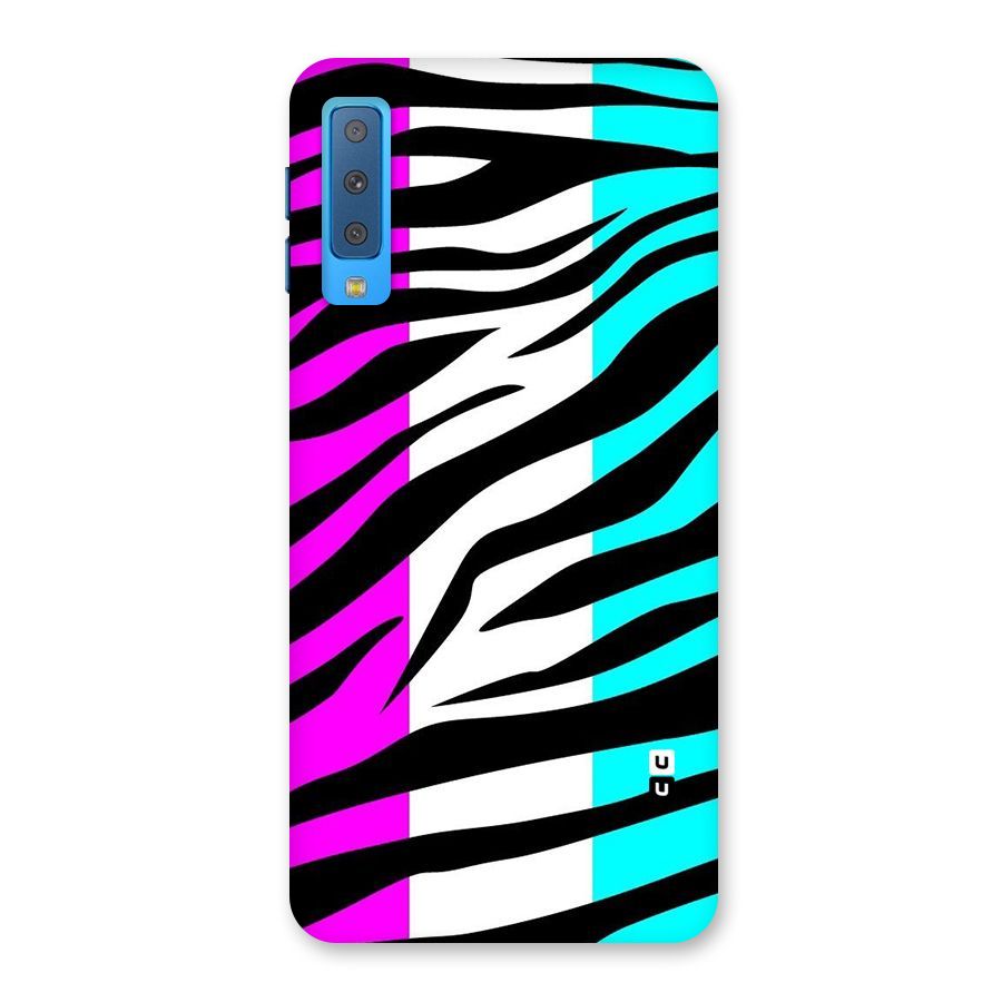 Zebra Texture Back Case for Galaxy A7 (2018)