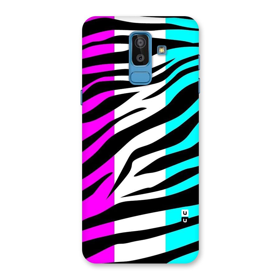 Zebra Texture Back Case for Galaxy J8