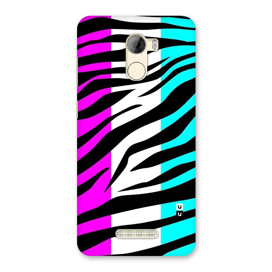 Zebra Texture Back Case for Gionee A1 LIte