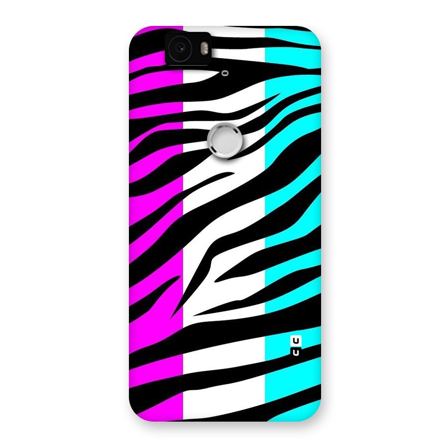 Zebra Texture Back Case for Google Nexus-6P