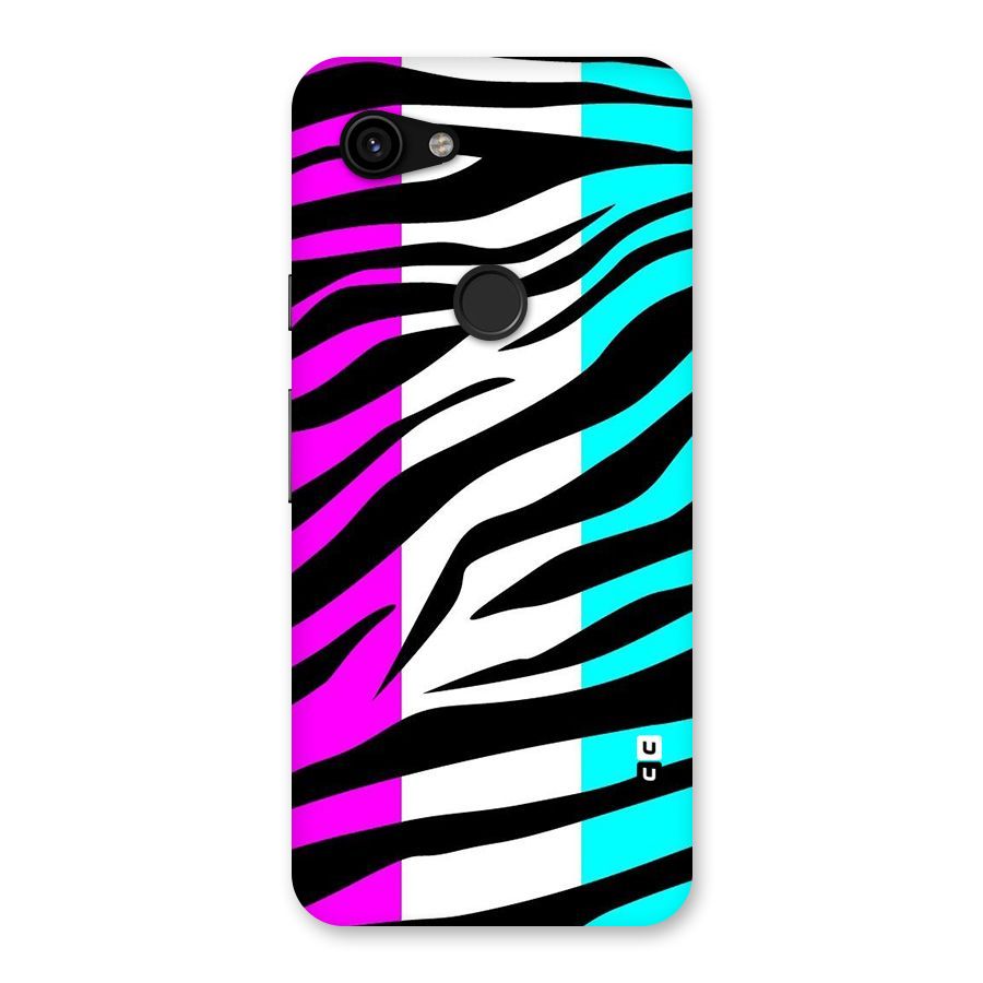 Zebra Texture Back Case for Google Pixel 3a