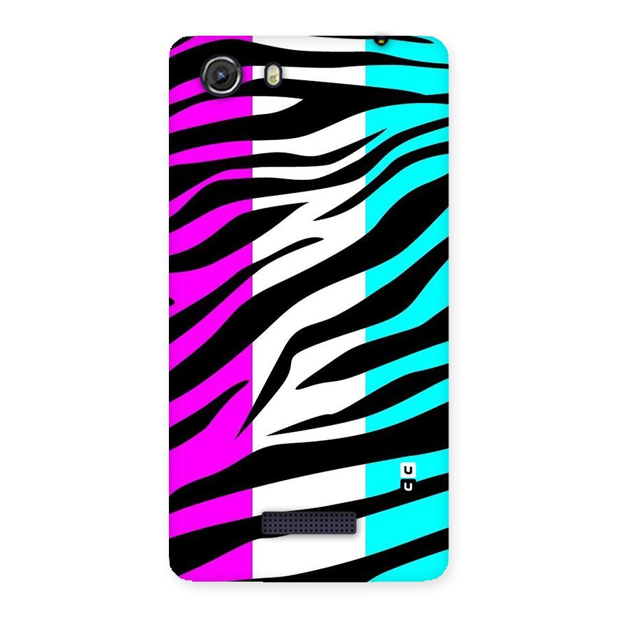 Zebra Texture Back Case for Micromax Unite 3