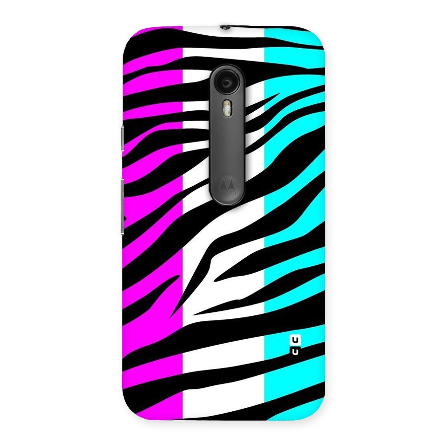 Zebra Texture Back Case for Moto G3