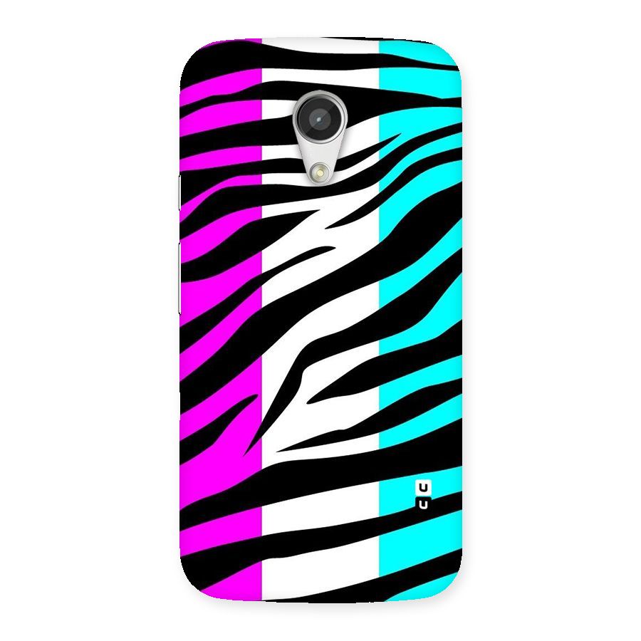 Zebra Texture Back Case for Moto G 2nd Gen