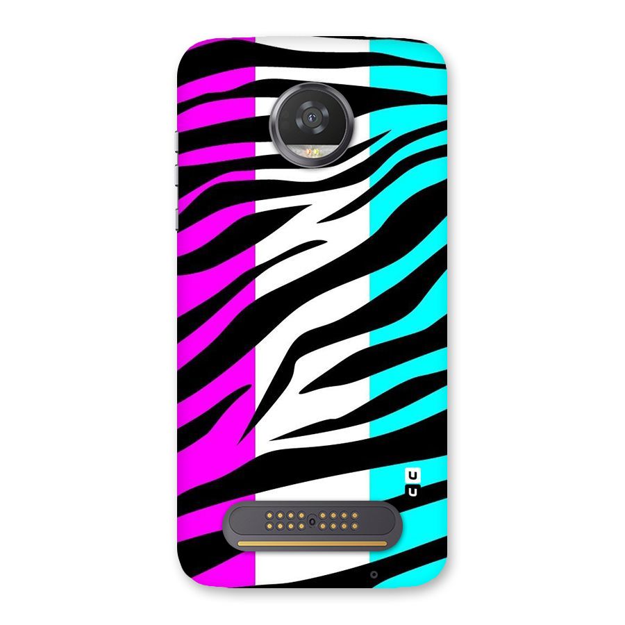 Zebra Texture Back Case for Moto Z2 Play