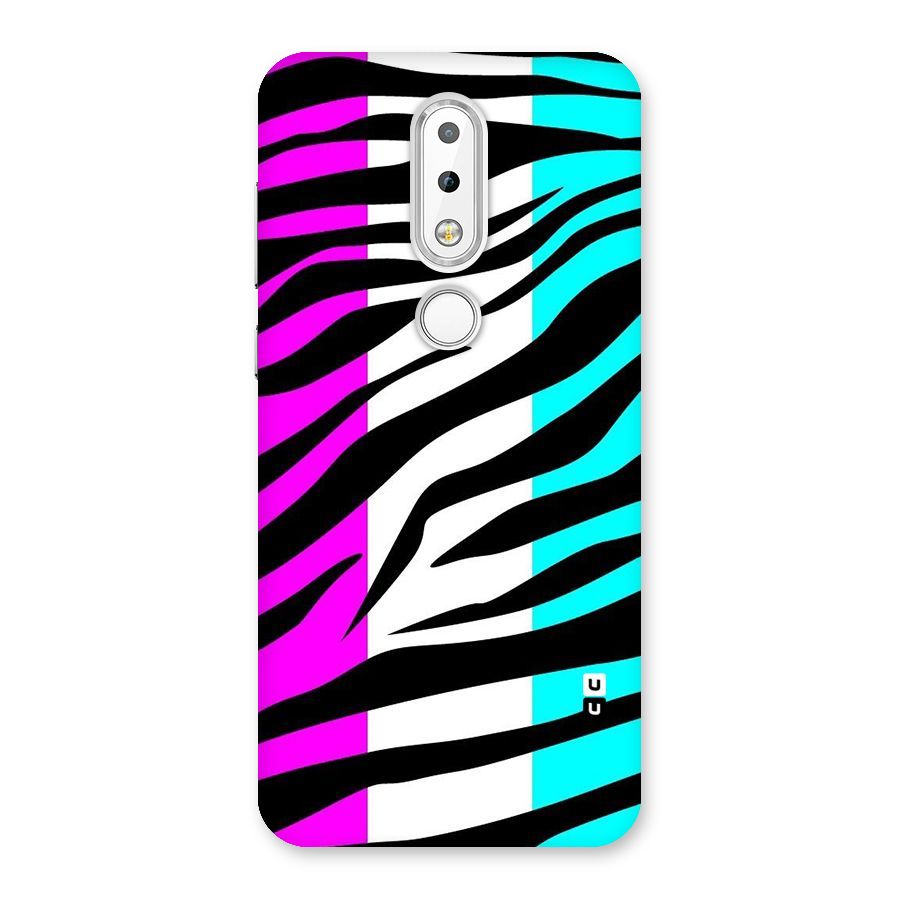Zebra Texture Back Case for Nokia 6.1 Plus