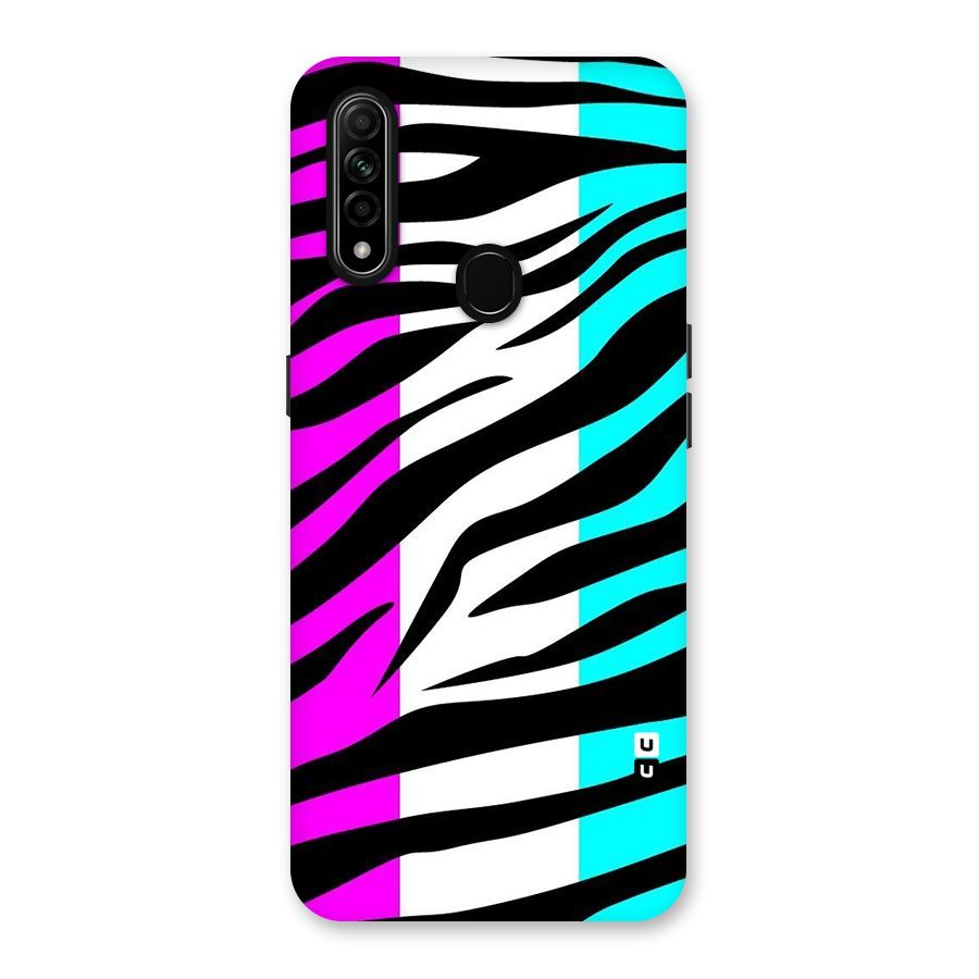 Zebra Texture Back Case for Oppo A31