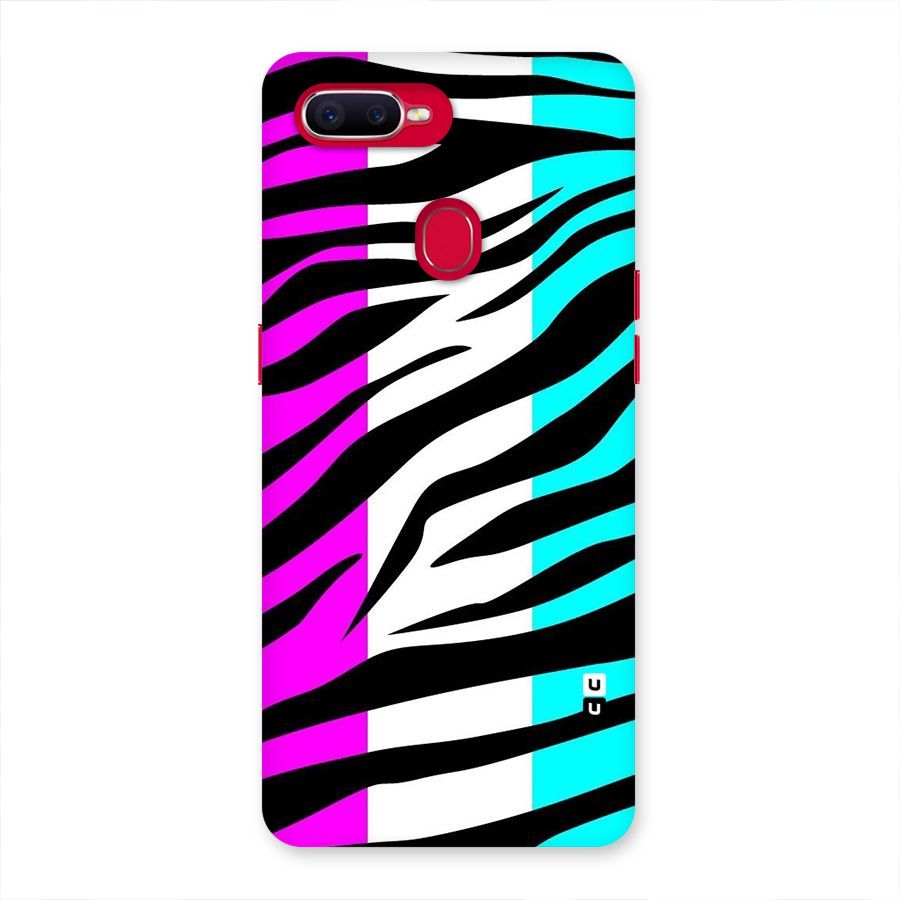 Zebra Texture Back Case for Oppo F9 Pro
