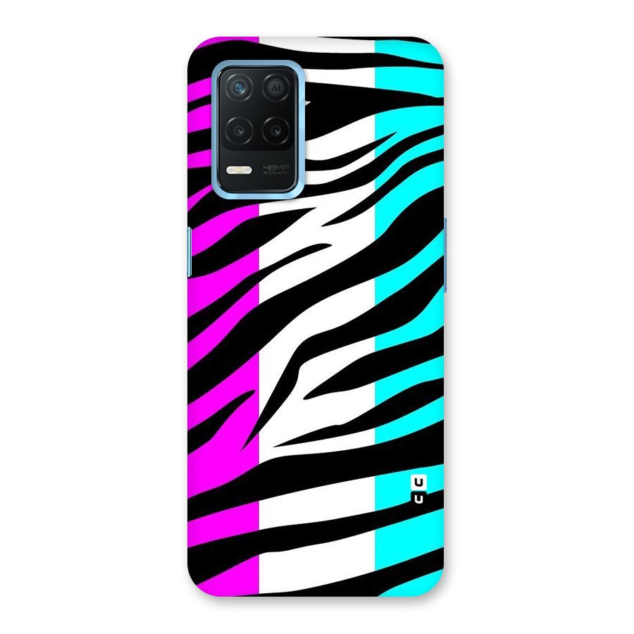 Zebra Texture Back Case for Realme 8 5G