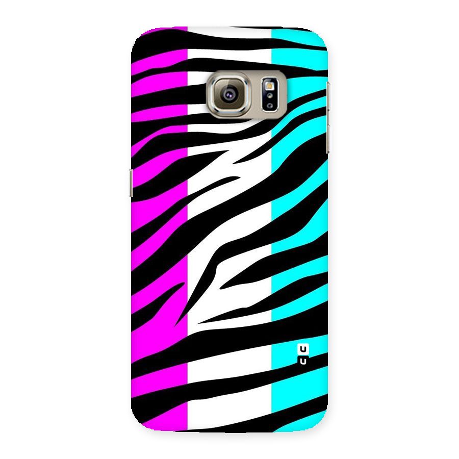 Zebra Texture Back Case for Samsung Galaxy S6 Edge