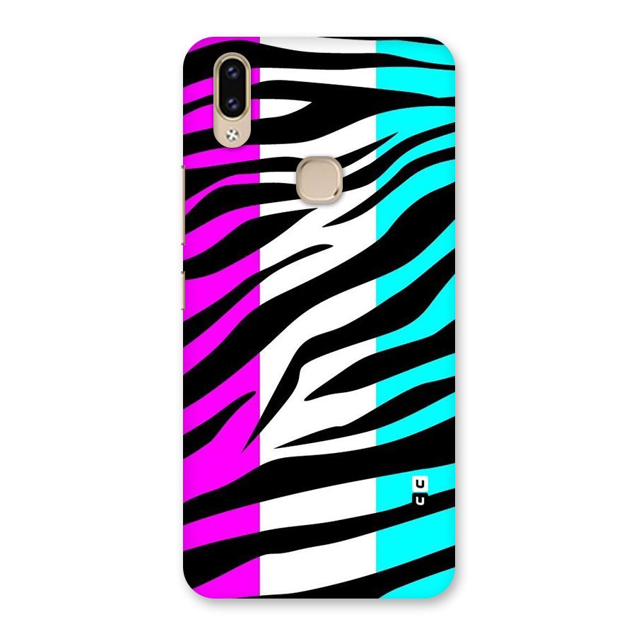 Zebra Texture Back Case for Vivo V9 Youth