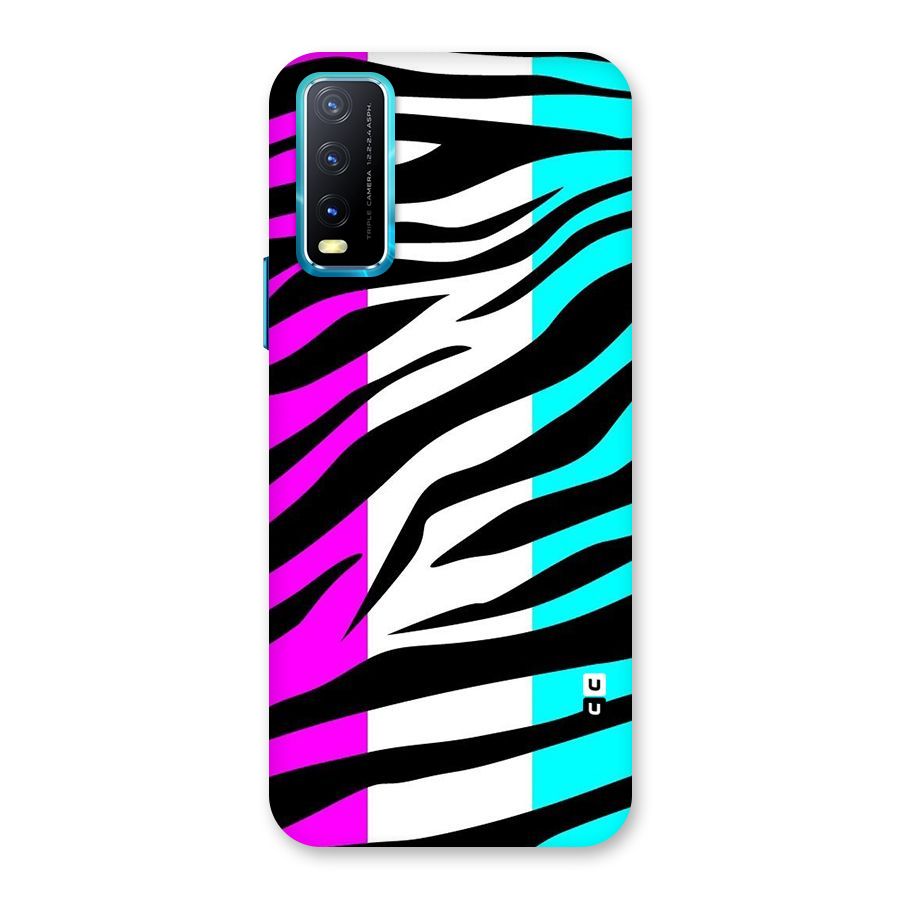 Zebra Texture Back Case for Vivo Y20A