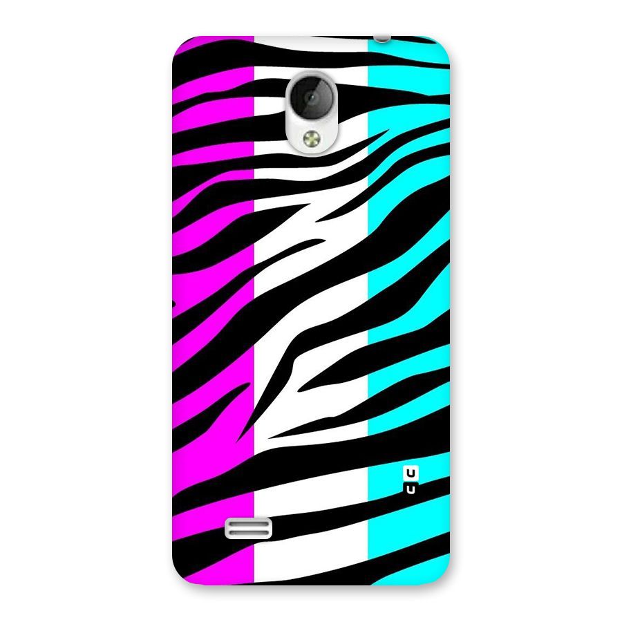 Zebra Texture Back Case for Vivo Y21