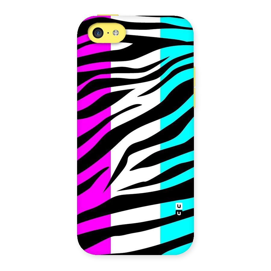 Zebra Texture Back Case for iPhone 5C