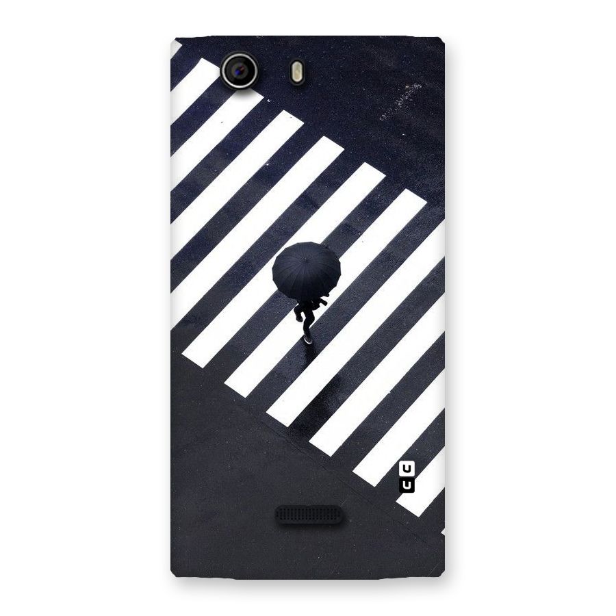 Zebra Walking Back Case for Canvas Nitro 2 E311