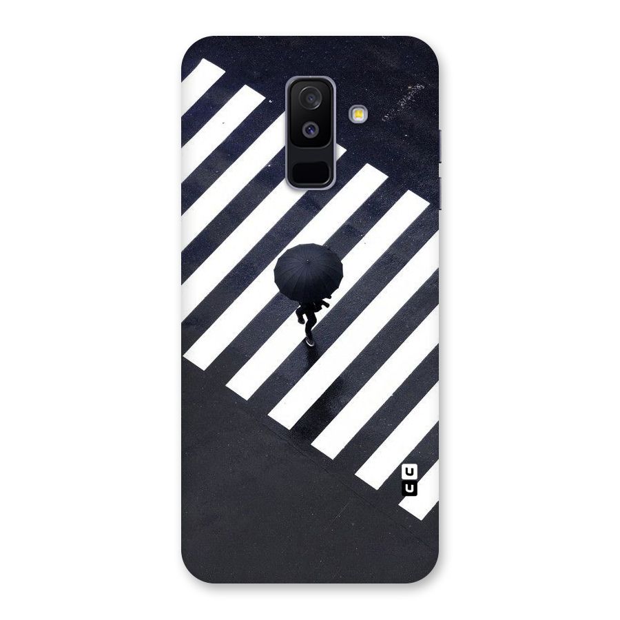 Zebra Walking Back Case for Galaxy A6 Plus