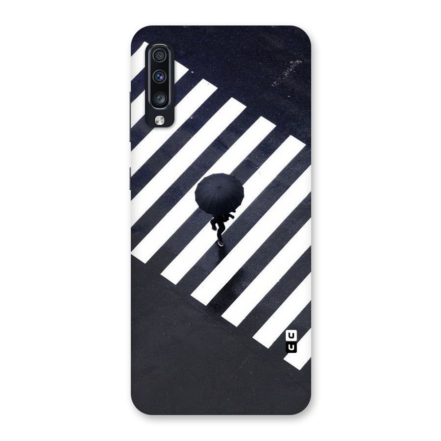 Zebra Walking Back Case for Galaxy A70