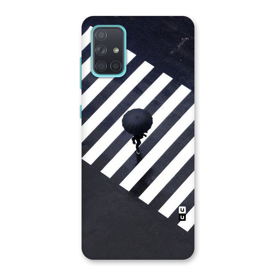 Zebra Walking Back Case for Galaxy A71