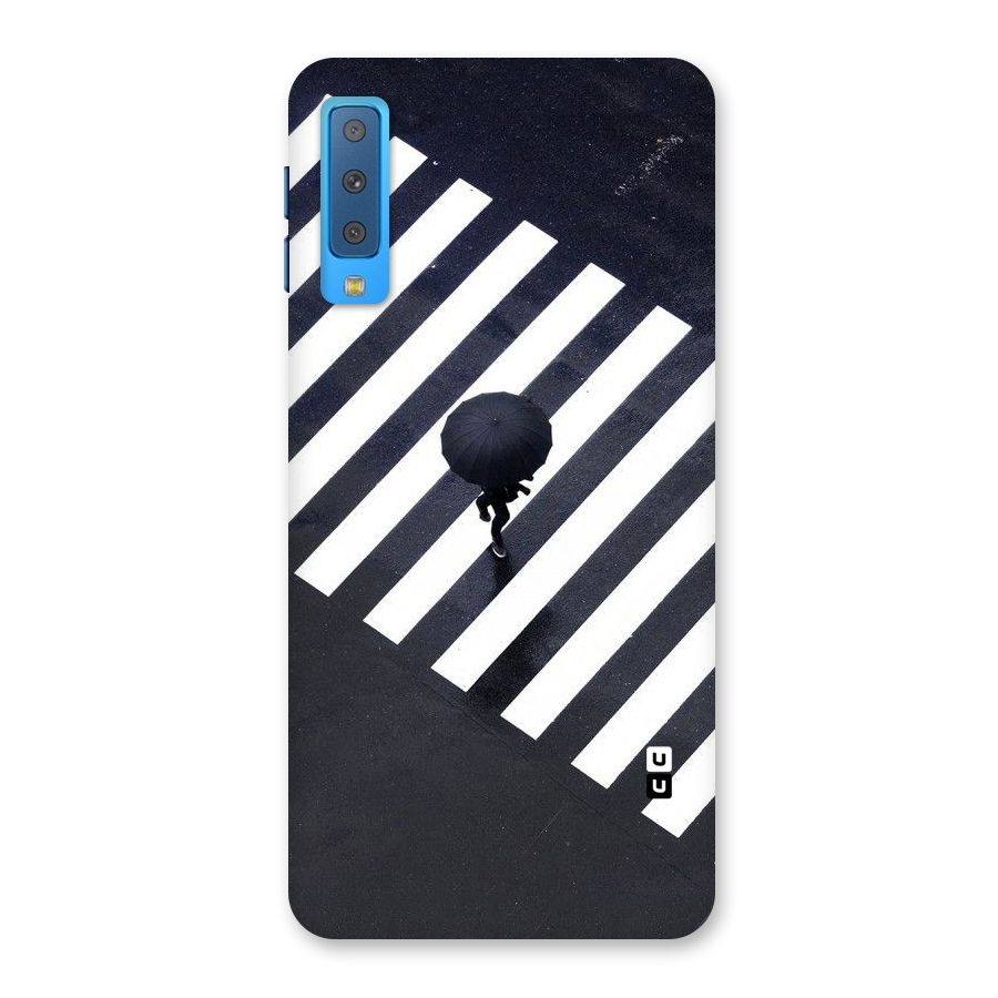Zebra Walking Back Case for Galaxy A7 (2018)