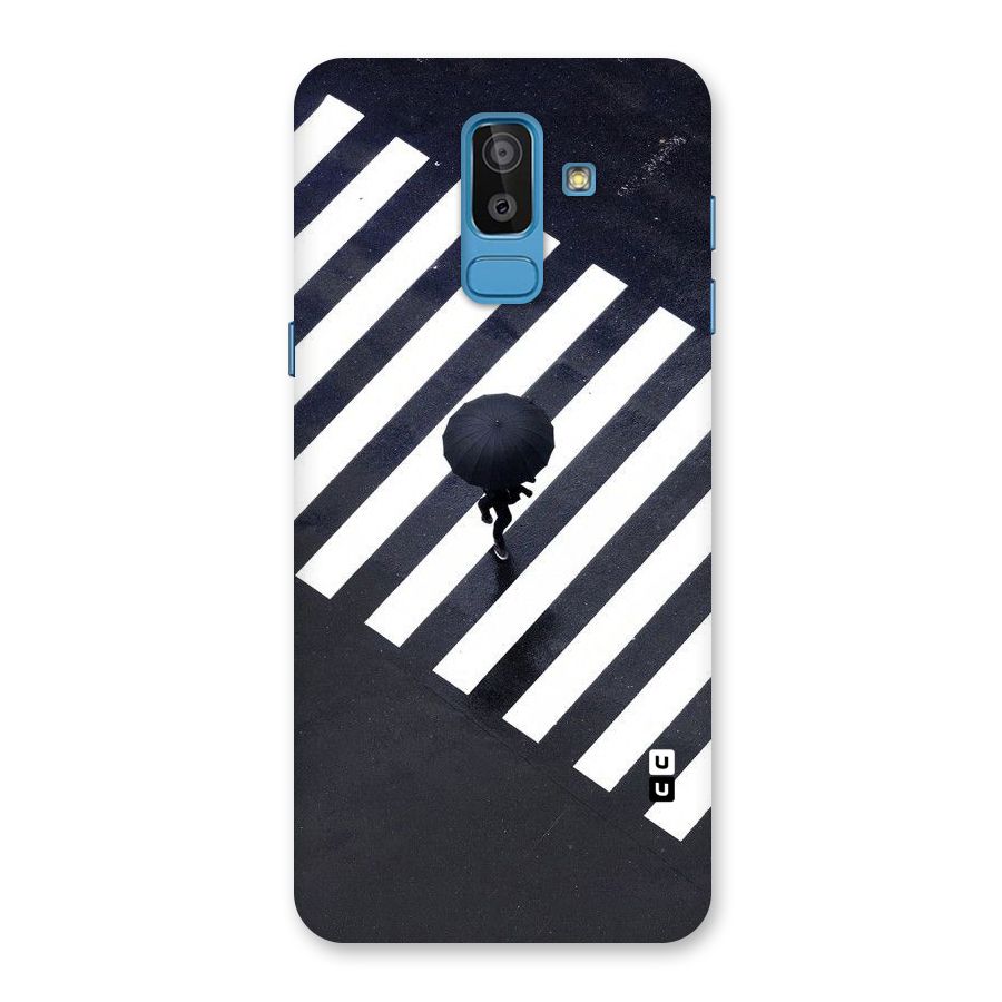 Zebra Walking Back Case for Galaxy J8