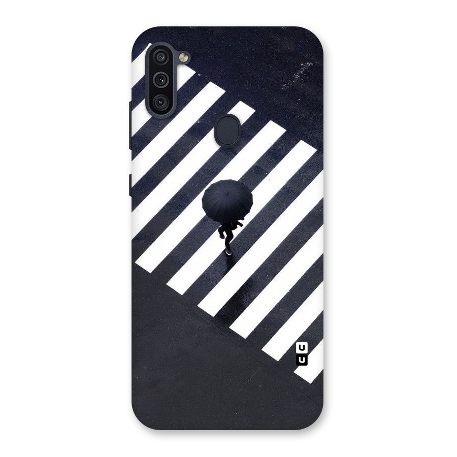 Zebra Walking Back Case for Galaxy M11