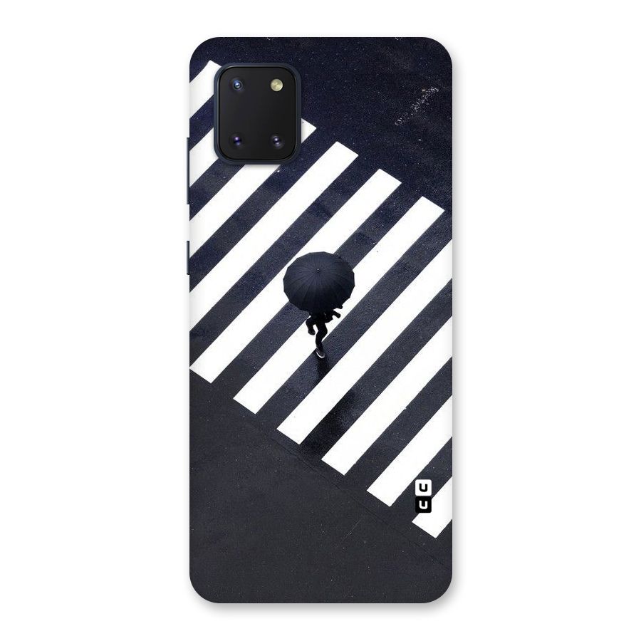 Zebra Walking Back Case for Galaxy Note 10 Lite